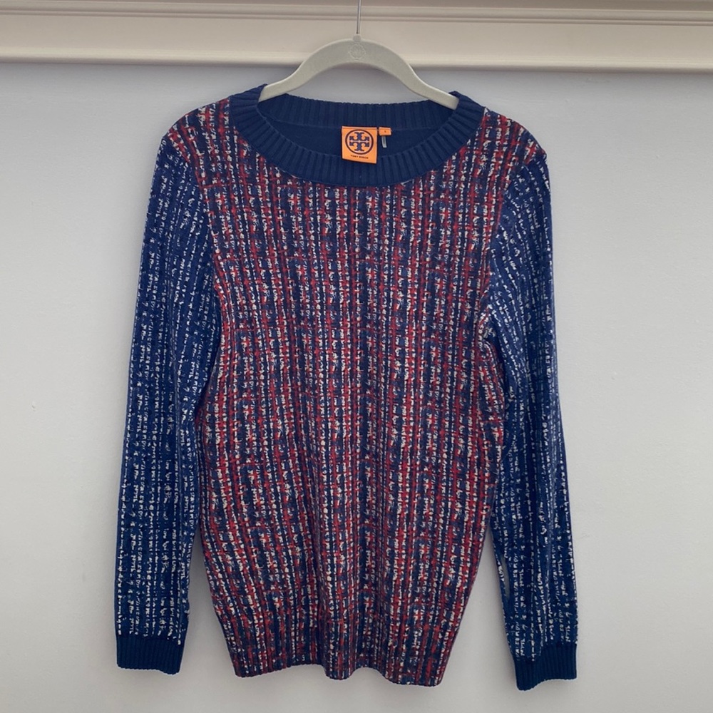 Tory Burch Color Block Sweater - image 1